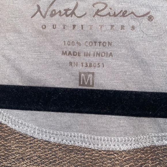 North river outfitters flare triangle boho prairie m zip hoodie sweater Gorp - Picture 8 of 13